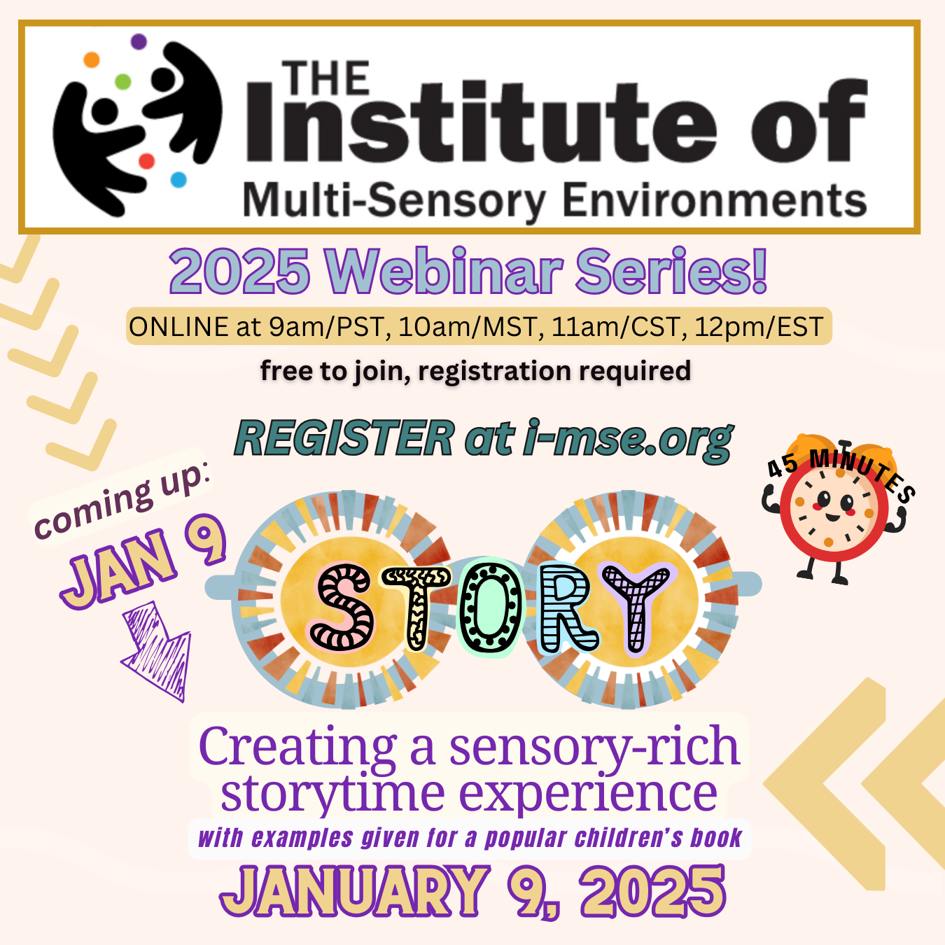 I-MSE 2025 Free Webinar Series begins January 9 - Quality of Life ...